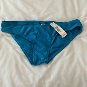 Old Navy metallic blue bikini bottom